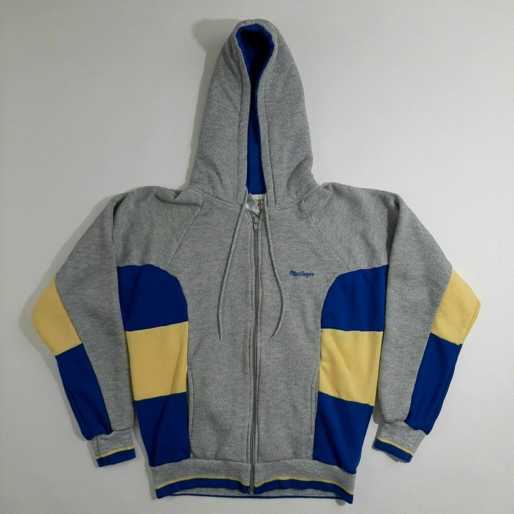 VTG Macgregor Womens/Youth 80'S Full Zip Hoodie